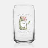 De laatste augurk | vrijgezellenweekend blikvorm glas (Voorkant)