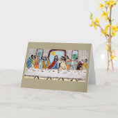 De laatste avondkaart kaart (Gele Bloem)