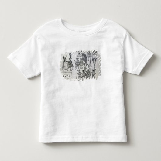 De laatste Aztec Emperor Cuauhtemoc-overleveringen Kinder Shirts (Voorkant)