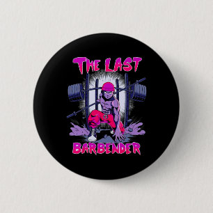 De laatste Barbender Gym Gewichtheffen Bodybuildin Ronde Button 5,7 Cm