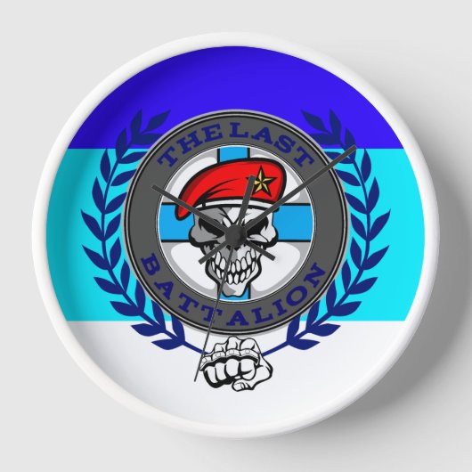 De Laatste Bataljon - Wandklok (Voorkant)