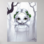 De laatste bladeren van ART PRINT winter ogen (Voorkant)