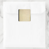 De laatste bladzijde van zijn dagboek, Antarctica Vierkante Sticker (Tas)