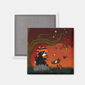 'De laatste bloem' magneet (Voorkant / Achterkant)