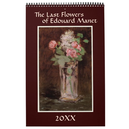 De laatste bloemen van Edouard Manet Kalender (Hoes)