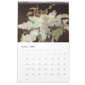 De laatste bloemen van Edouard Manet Kalender (Jan 2027)