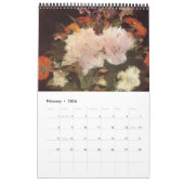 De laatste bloemen van Edouard Manet Kalender (Feb 2026)