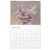 De laatste bloemen van Edouard Manet Kalender (Mar 2026)