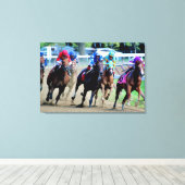 De laatste bocht in de retch - Saratoga Canvas Afdruk (Insitu (Houten vloer))