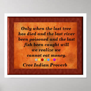 De laatste boom poster