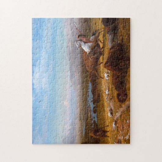 De laatste buffel legpuzzel (Verticaal)