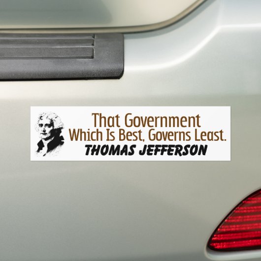 De laatste bumpersticker (Op auto)