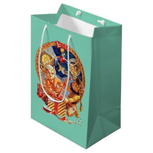 De laatste cadeautas van het pakket (Voorkant Gekanteld)