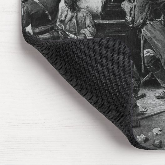 De laatste cartridges op Balan bij Sedan, 1870 Muismat (Hoek)