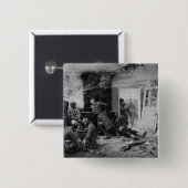 De laatste cartridges op Balan bij Sedan, 1870 Vierkante Button 5,1 Cm (Voorkant /achterkant)