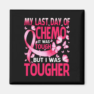 De laatste dag van de chemo was zwaar Awarenes Magneet