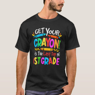 De laatste dag van de eerste graad haal je kraak o t-shirt