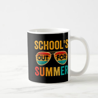 De laatste dag van de schoolleraar in de zomer koffiemok