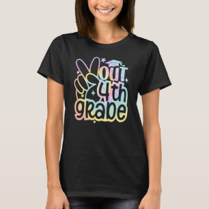 De laatste dag van de schooltijd: vrede in de vier t-shirt