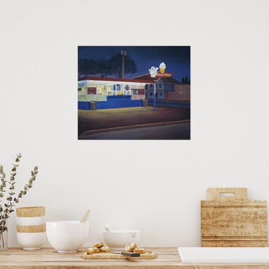 De laatste dag van de zomer poster (Keuken)