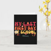 De laatste dag van het schooljaar is de pensioneri kaart (Gele Bloem)