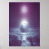 de laatste dag van het universum | AI Art. Poster (Voorkant)