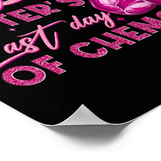 De laatste dag van mijn zus met chemo borstkanker  poster (Hoek)