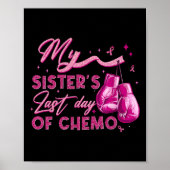 De laatste dag van mijn zus met chemo borstkanker  poster (Voorkant)