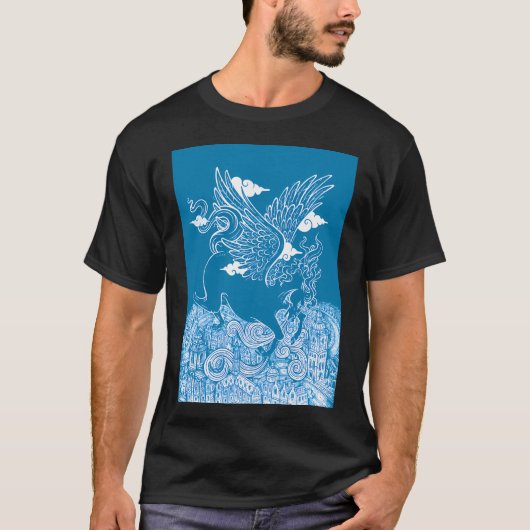 De laatste dag van Pegasus T-shirt (Voorkant)