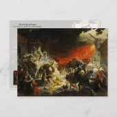 De laatste dag van Pompeii Briefkaart (Voorkant / Achterkant)