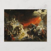 De laatste dag van Pompeii Briefkaart (Voorkant)