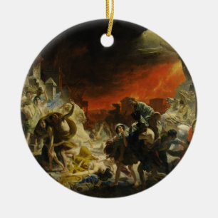 De laatste dag van Pompeii door Karl Briullov Vesu Keramisch Ornament