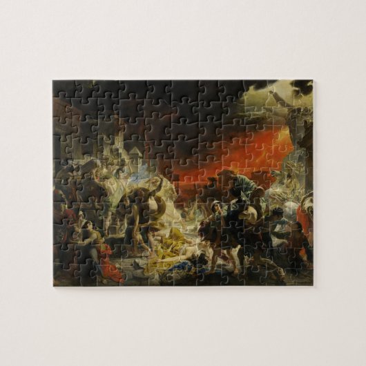De laatste dag van Pompeii door Karl Briullov Vesu Legpuzzel (Horizontaal)
