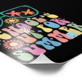 De laatste dag van school Groovy School is uit voo Foto Afdruk (Hoek)