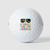 De laatste dag van school Groovy School is uit voo Golfballen (Voorkant)