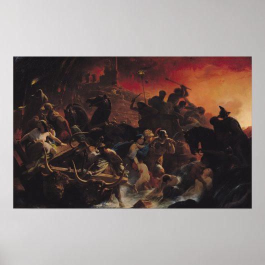 De laatste dagen van Pompeii Poster (Voorkant)