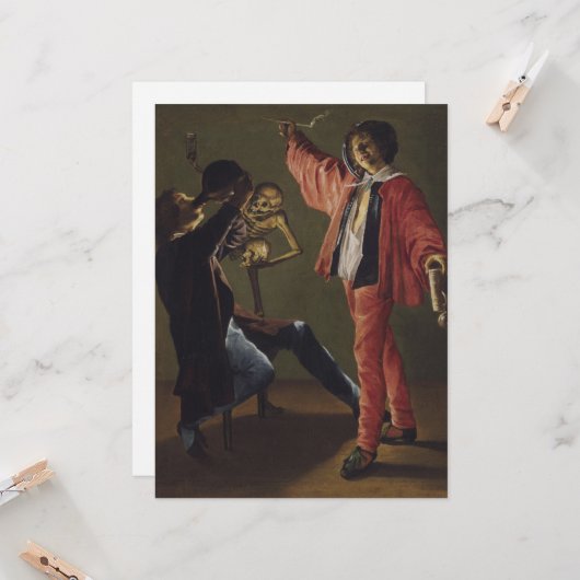 De laatste druppel bier voor het einde van het fee kaart (Voorkant / Achterkant in situ)