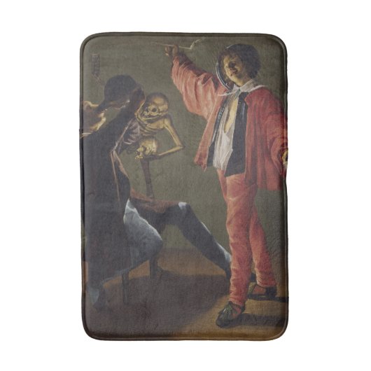 De laatste druppel bier voordat het feest eindigt badmat (Voorkant Verticaal)