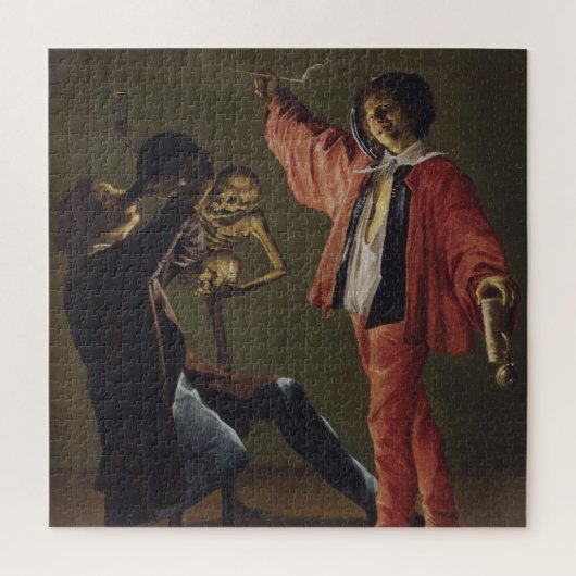 De laatste druppel bier voordat het feest eindigt legpuzzel (Verticaal)