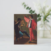 De laatste druppel van Judith Leyster Briefkaart (Staand voorkant)