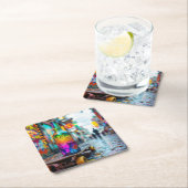 De laatste druppel van Neon Kartonnen Onderzetters (Insitu)