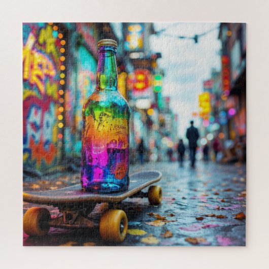 De laatste druppel van Neon Legpuzzel (Verticaal)