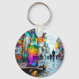 De laatste druppel van Neon Sleutelhanger