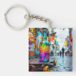 De laatste druppel van Neon Sleutelhanger