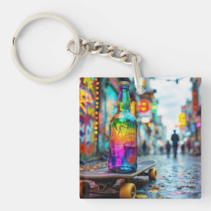 De laatste druppel van Neon Sleutelhanger