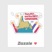 De laatste en de beste Canadese Sticker (Vel)