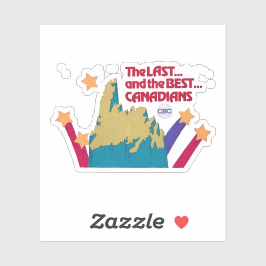 De laatste en de beste Canadese Sticker (Vel)
