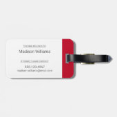 De laatste en de beste Canadezen Bagagelabel (Achterkant horizontaal)