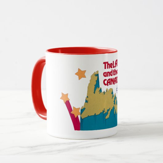 De laatste en de beste Canadezen Mok (Voorkant links)