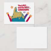 De laatste en de beste Canadezen Notitiekaartje (Voorkant / Achterkant)